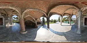 360cities Prints: Colonia Guell, Crypt by Gaudi, Barcelona
