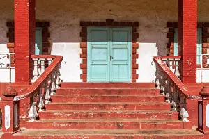 Madagascar Prints: Colonial architecture typical of Diego Suarez (Antsiranana)