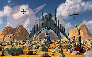 Humanity Prints: Colonization Of An Alien Planet
