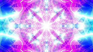 Three D Prints: Color changing neon vfx 3d illustration background wallpaper