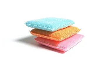 Cleanliness Prints: Colored Scourers