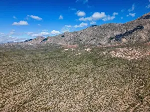 Mendoza Prints: Colorful mountain landscape in San Juan Province in Argentina along the famous Ruta40 - Traveling South America