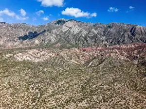 Mendoza Prints: Colorful mountain landscape in San Juan Province in Argentina along the famous Ruta40 - Traveling South America