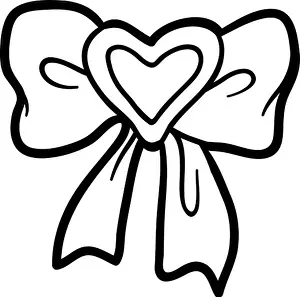 Satin Prints: Coloring book for children, Bow