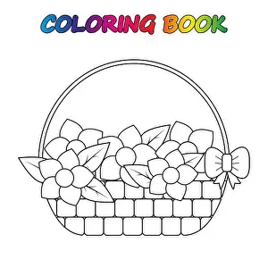 coloring page. Worksheet. Game for kids - coloring book