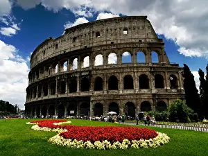 Colosseum Prints: Colosseum, Rome, Italy, in June