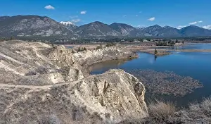 Canadian Rockies Prints: Columbia National Wildlife Area (aka Wilmer Bird Sanctuary) in the Columbia River valley at Wilmer