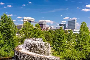 Columbia, South Carolina, USA at Finlay Park Fountain