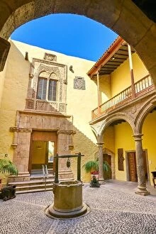 Scenic Collection: Columbus House (Casa Museo de Cristobal Colon) Vegueta in Las Palmas, Gran Canaria, Spain