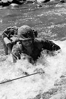 Maneuver Prints: Combat ready Marines First Sergeant J