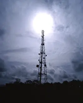 Mono Prints: Communications aerial