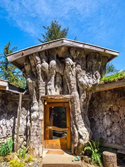 British Columbia Prints: Community Center - Hornby Island, BC, Canada