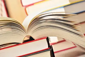 Learning Prints: Composition with books on the table
