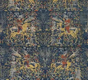 Iranian Persian Prints: Compound satin (?) (broken twill?)