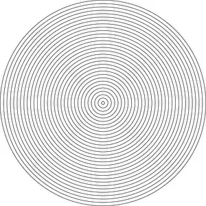 Vignetting Prints: Concentric circle elements. Element for graphic web design