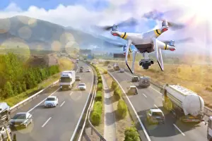 Detection Prints: Concept of use of drones for the surveillance and control of traffic on highways