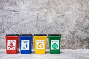 Dump Prints: The concept of waste classification for recycling