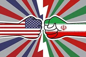 Punch Prints: Confrontation between the united states and iran
