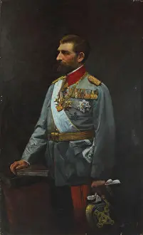 Romanian Prints: Constantin Pascali Ferdinand I al Romaniei