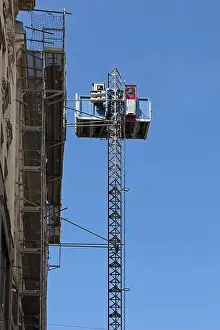 Elevator Prints: Construction Elevator