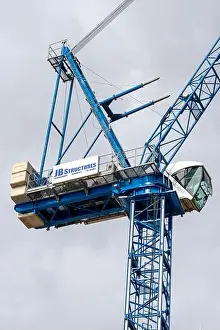 Tower Crane Prints: Construction work underway on Clifftown Shore property development in Southend on Sea