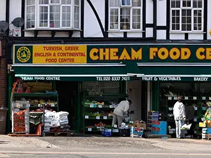 Surrey Prints: Continental Food Centre Cheam Surrey