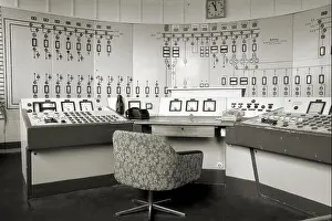 Concern Prints: control center in the disused opencast ferropolis in gräfenhainichen