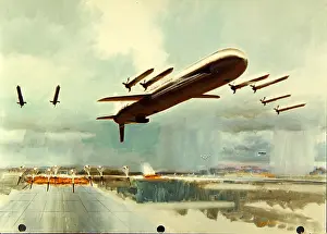 Aviation Industry Prints: The Convair/General Dynamics Tomahawk was an important missile developed during the 1970s