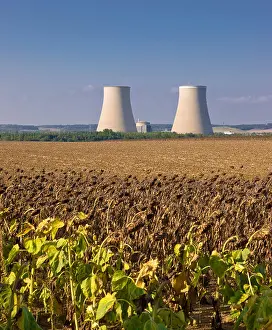 Cooling Prints: The cooling towers of the nuclear power plant at Nogent-sur-Seine