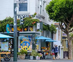 Bay Area Prints: The corner of Haight-Ashbury, San Francisco