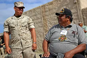 1st Marine Division Prints: Corporal. Jesus Mier, a light armored vehicle crewman with Company C