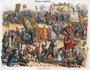 Corpus Prints: Corpus carlisti. La procesión que va por fuera