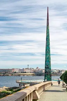 Tower Town Prints: A Coruna, SPAIN - October 30 2022: A Coruna city
