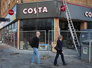 Choosing Prints: Costa Coffee Expansion, shop front refurbishment