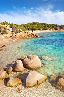 Images Dated 19th September 2015: Costa Smeralda, Punta dei Capriccioli Beach, Sardinia Island, Italy