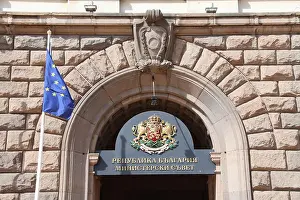Balkan Prints: Council of Ministers building in Sofia