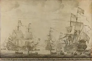 Historia Universal Prints: 'Council of War aboard 'The Seven Provinces'