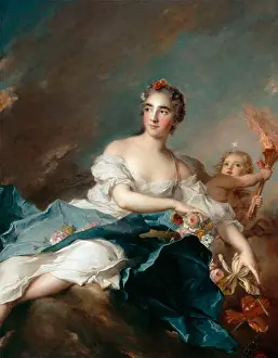 Flames Prints: The Countess de Brac as Aurora, 1741