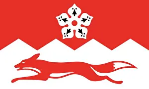 Leicestershire Prints: County flag of Leicestershire