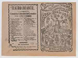 Discourse Prints: This cover by José Guadalupe Posada depicts a man speaking from a pulpit to a crowd
