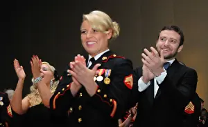 Excellence Prints: Cpl. Kelsey De Santis, a Marine Corps Martial Arts Program instructor for the Martial Arts Center of Excellence