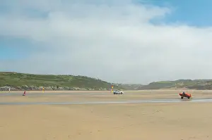 Low Tide Prints: Crantock Beach - Newquay - Cornwall, England, UK