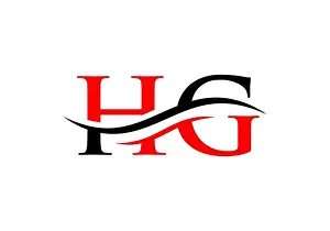 Jewelery Prints: Creative HG letter with luxury concept