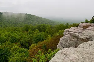 Appalachian Prints: Crescent Rock on the Appalachian Trail Looking Over Shenandoah