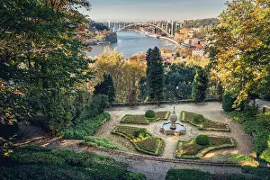 Cristal Palace Park, view at Ponte da Arrábida