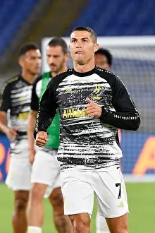 Football Player Prints: Cristiano Rolando of Juventus seen in action during the Italian Football Championship League A 2020/2021 match between