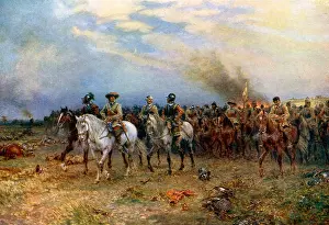 Armour Prints: Cromwell at Marston Moor. By Ernest Crofts (1847-1911)
