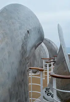 Liner Prints: Crossing the slate grey North Atlantic ocean on the liner Queen Mary 2