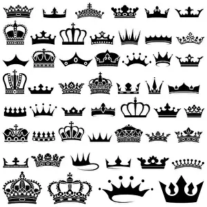 Heraldic Prints: Crown Collection