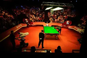 Embassy Prints: The Crucible Theatre, during The World Snooker Championships final